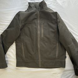 Kuhl Men’s Burr Jacket, Gun Metal, Size L