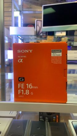 Sony FE 16mm f1.8