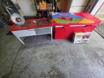 Chick brooder and supplies