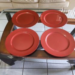 dining table decoration plates 4pc