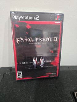 FATAL FRAME II FOR PS2 *NEW AND SEALED*