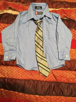 Boys’ shirt and tie