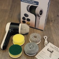 NEW! iHome Electric Spin Scrubber - Cordless Power Scrubber - New In Box!
