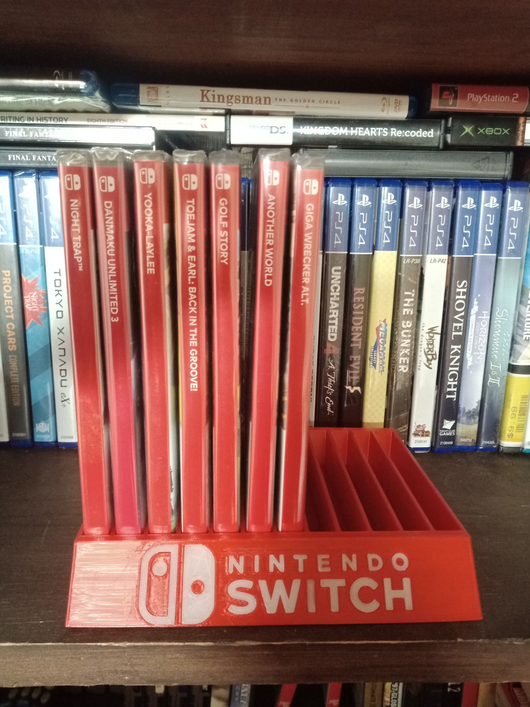 Nintendo Switch Case Stand (red)