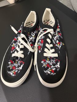Mickey Mouse Canvas Low-Top Sneakers