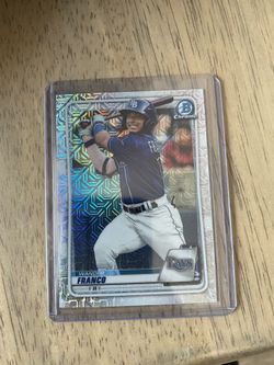 2020 Bowman Chrome Wander Franco #BCP-1 Mega Box Mojo Refractor