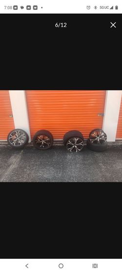 Rim and tires