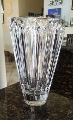 12 inch glass vase
