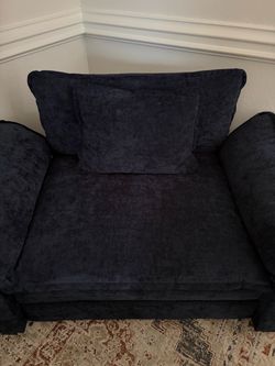 Navy Blue Couch Chair