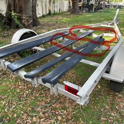 Magic Tilt Aluminum Trailer Fit 19 To 21  Ft Boat  
