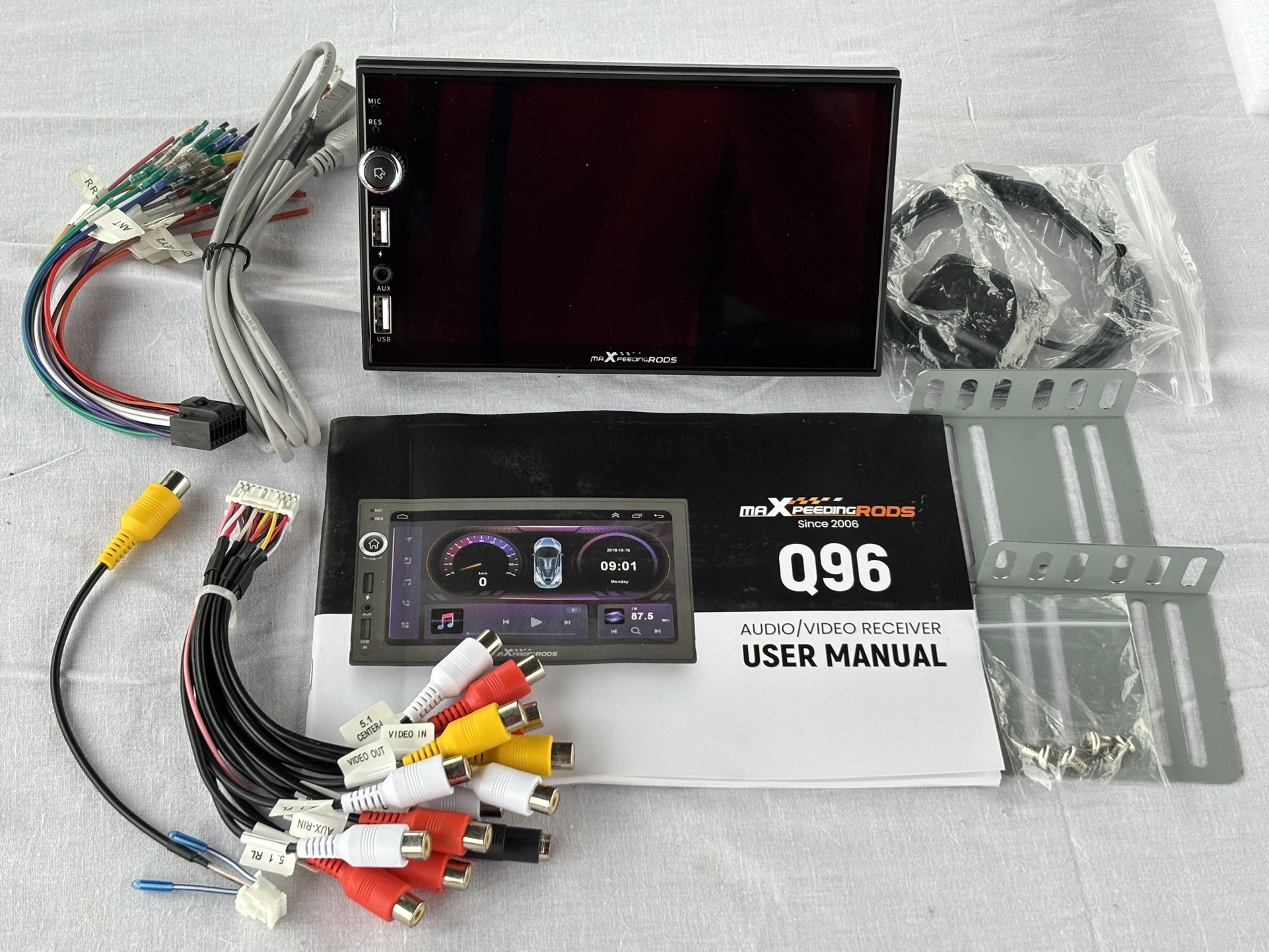 7 inch double din android 10 universal car radiosa NEW