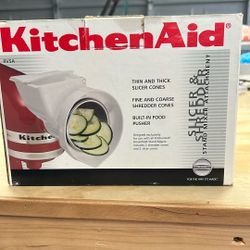 KitchenAid slicer and shredder for Stan mixer
