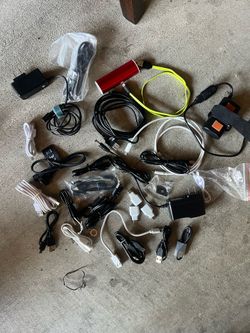 Charger and cables 8 dlrs for everything