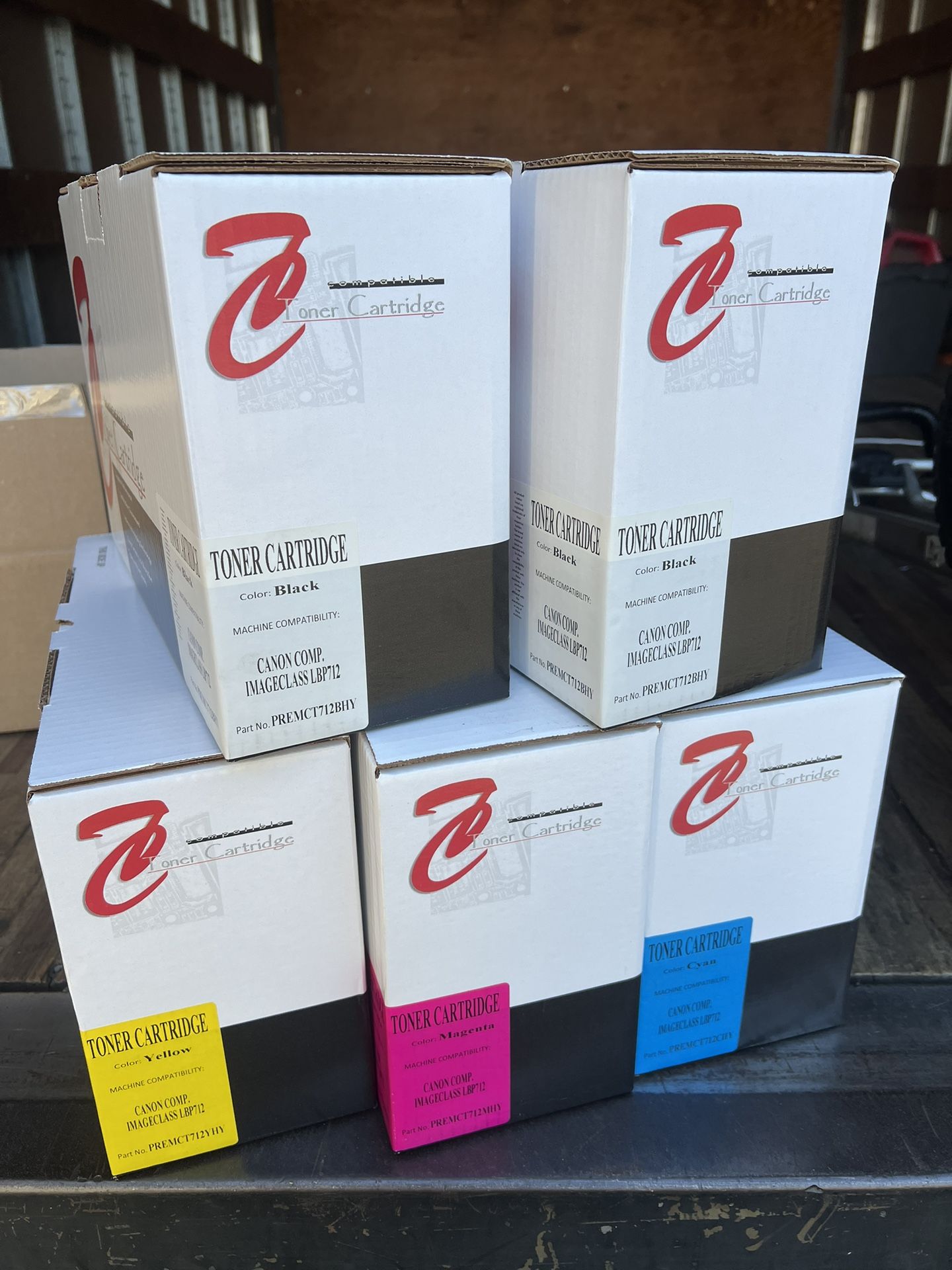 Canon Toner Cartridge Set LBP 712 Image Class