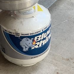 Blue Rhino Empty Propane Tank BBQ Grill Asador Patio Heater fire pit
