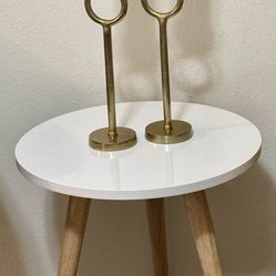 Small Table With Candle Holders