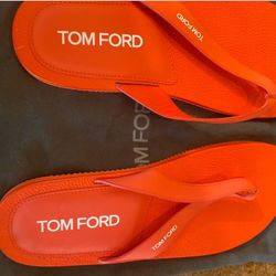 Tom Ford Mens Flip Flops New 10