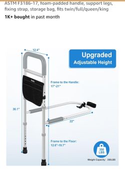 Panta Adjustable Bed Rail with Storage Bag