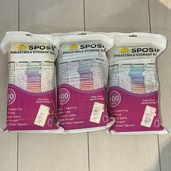 Breastmilk Storage Bags.  New. Unopened. 