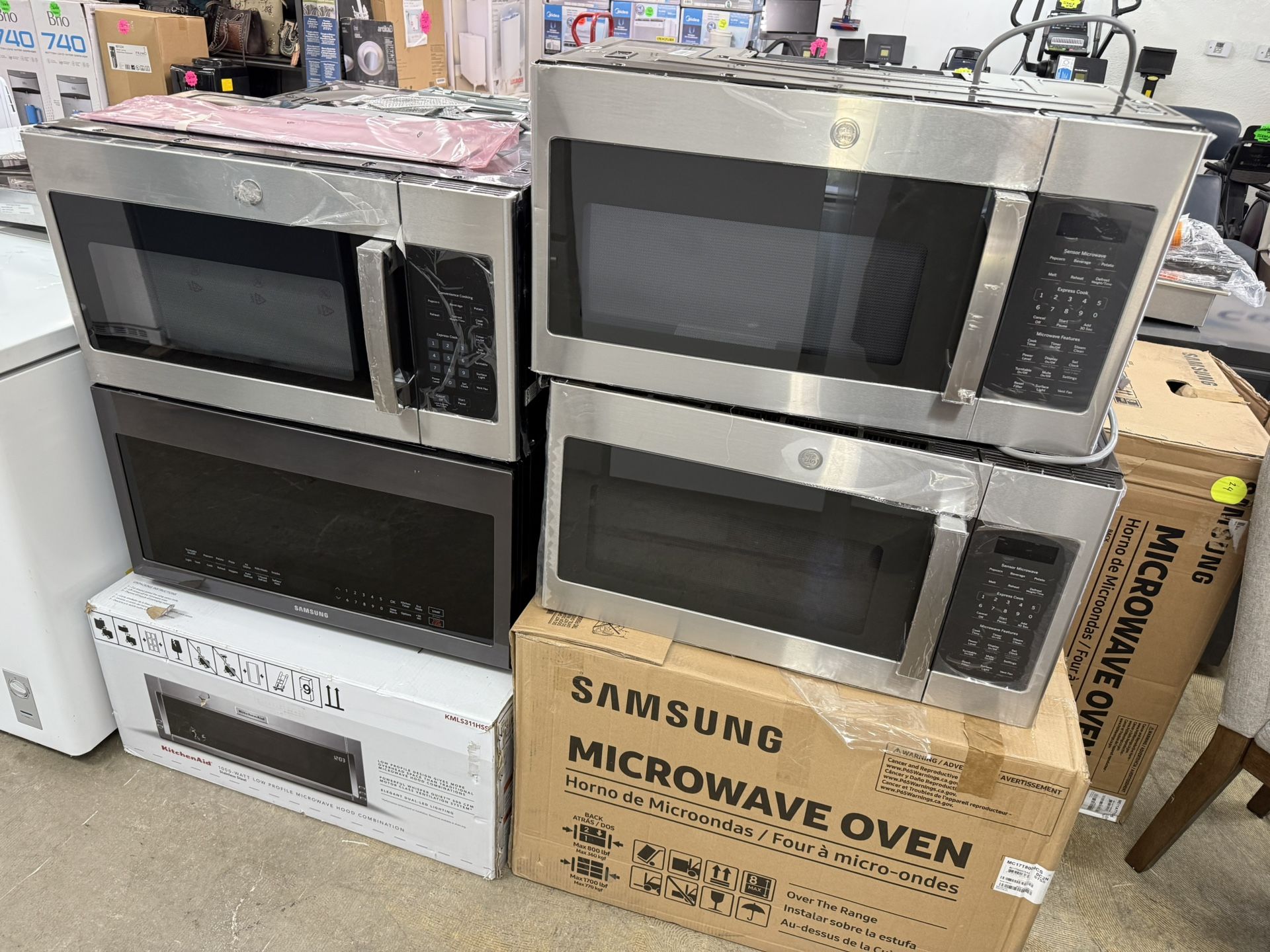 Ge Over The Range Microwave
