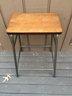 Wooden bar stool ; Target