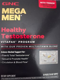 Unopened vitapak GNC