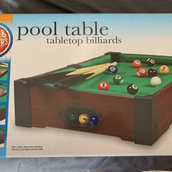 Little Pool Table