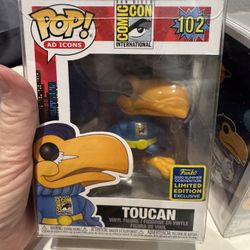 SDCC Pop Toucan #102 and #103