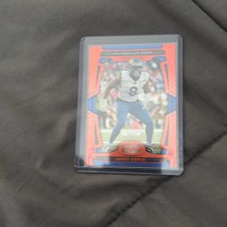 2025 Panini Certified Jared Verse Mirror Orange /150 Los Angeles Rams #60 SP