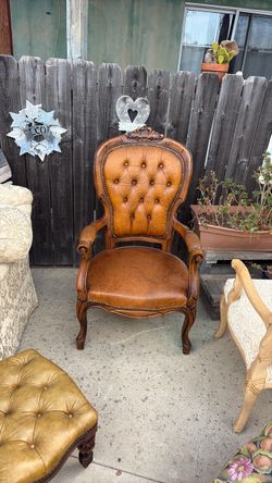 Leather chair Leather chair