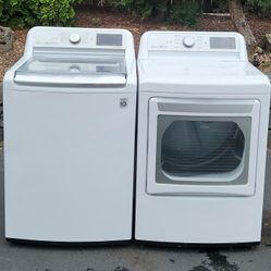 LG Washer And Dryer Electric 