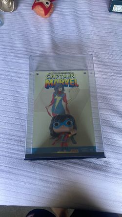 Ms Marvel Comic Cover Funko Pop