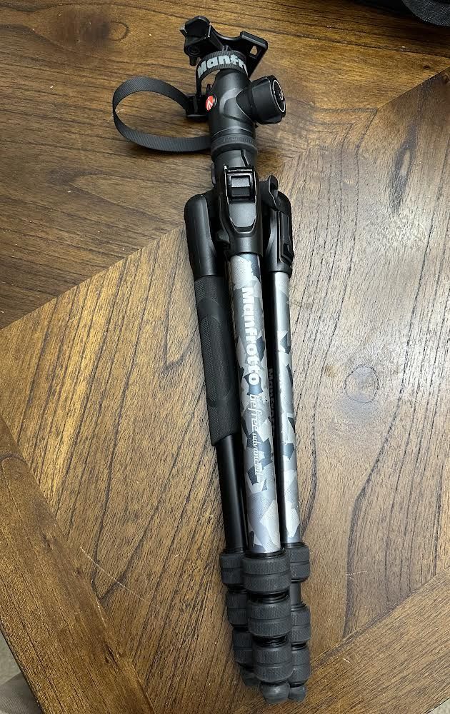 Manfrotto - Befree Advanced Camo Travel Tripod Twist