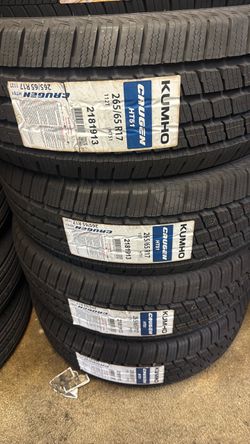 Kumho Crugen HT51 265/65R17 Tires – Set of 4