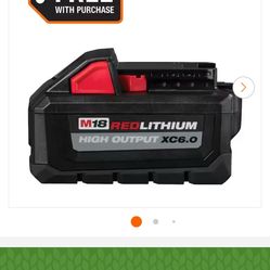 Milwaukee M18 Baterry 6.0