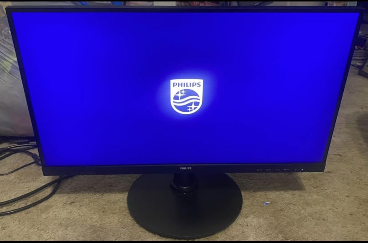 new in open box phillips 22” monitor