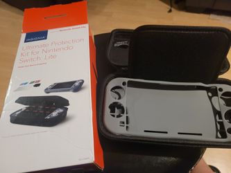 Nintendo switch lite case and silicon grip