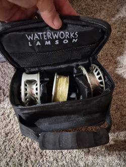 Fly Fishing Reel With Interchangeable Spools. 