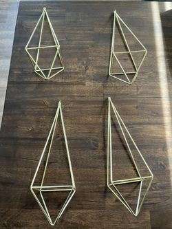 Gold Geometric Wedding Decorations 