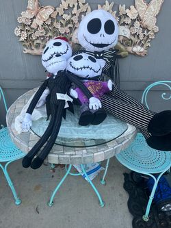 Jack Skellington Plush Stuffed Toy Lot