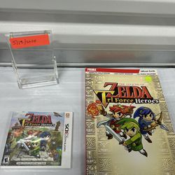Zelda Tri Force Heroes Sealed And Guide 