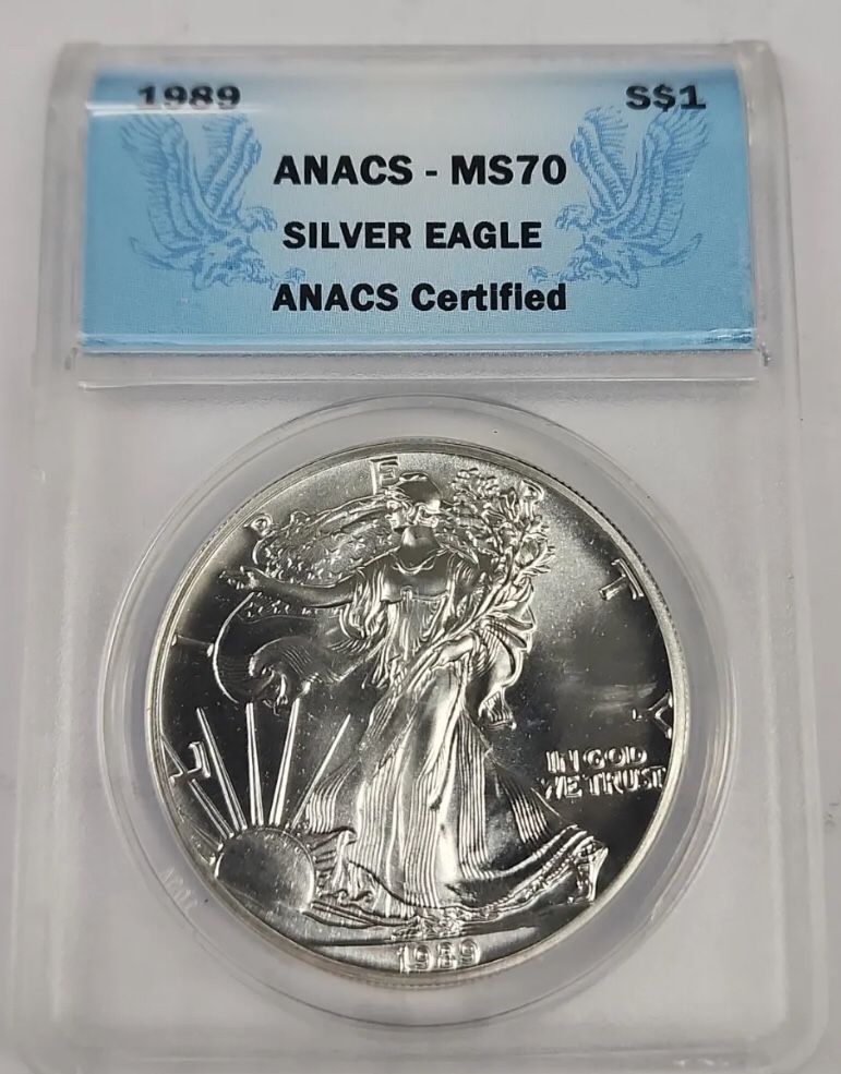 1989 Silver Eagle Ms70