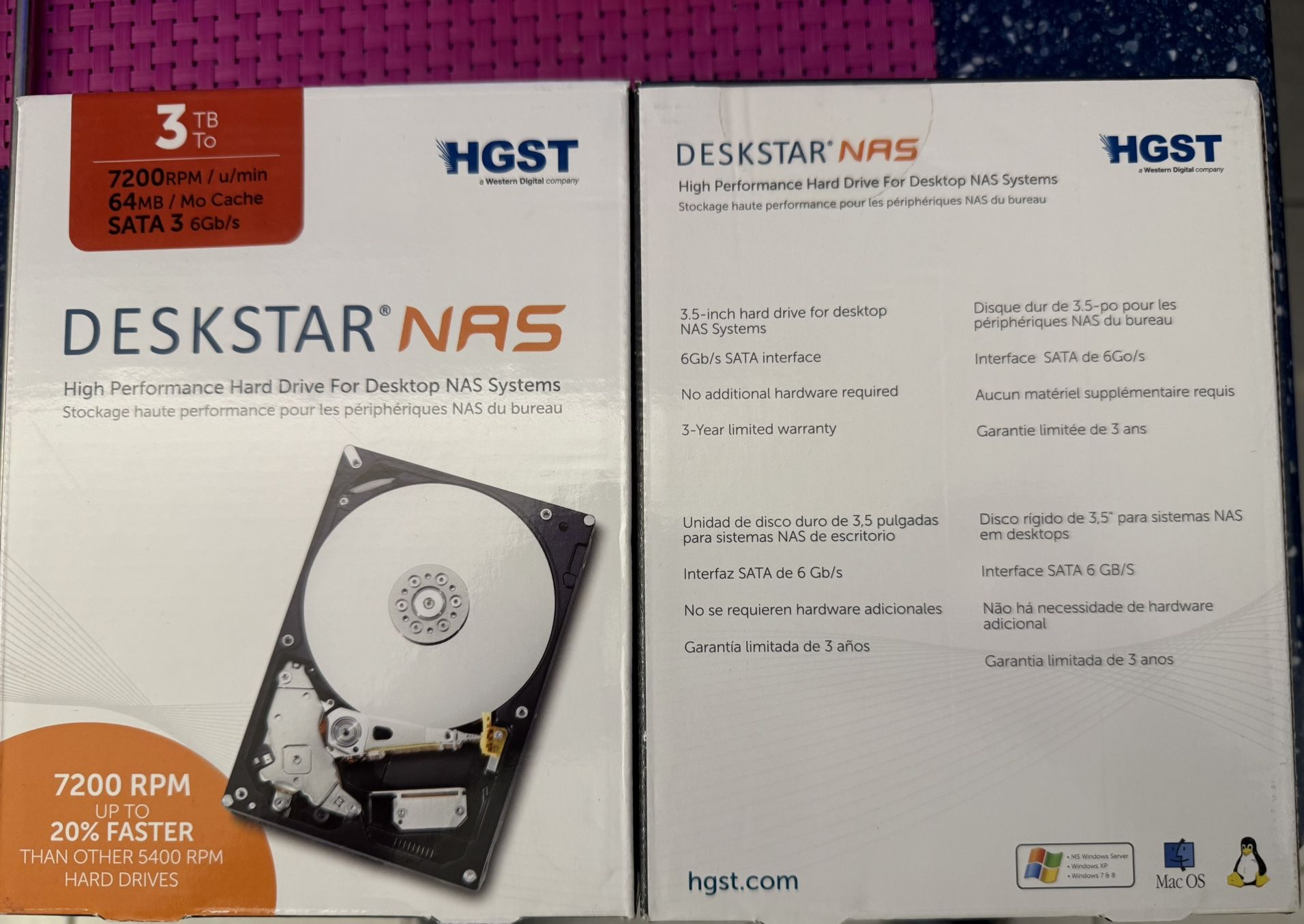 Hard Drive 7200rpm 3TB