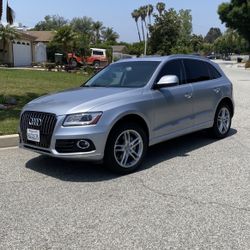 2017 Audi Q5 Silver Clean Title 