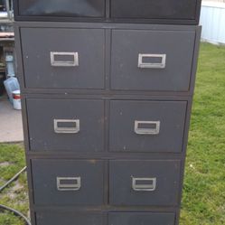 Card File Cabinet 