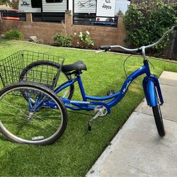 Schwinn Meridian Cruiser-Style Trike - 26”