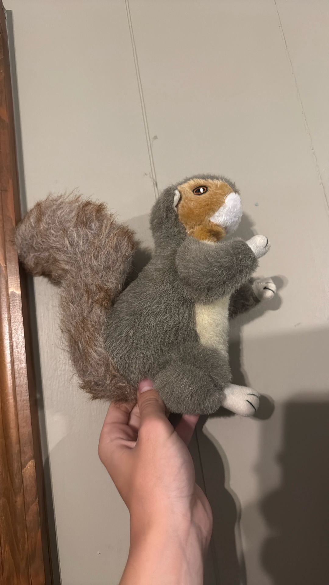 vintage squirrel stuffed animal