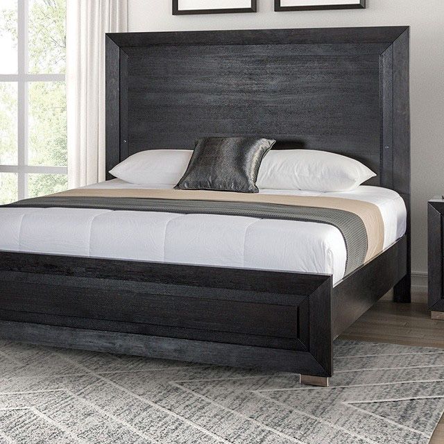 KING BED FRAME AND MATTRESS