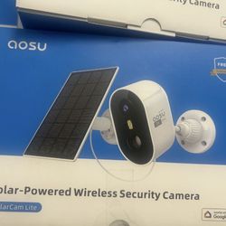 aosu 2K Solar Camera Outdoor Wireless, Cameras for Home Security, WiFi Camera for Home Surveillance with Spotlight Color Night Vision, PIR/AI Motion D