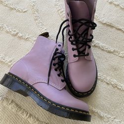 Purple Doc Martens 